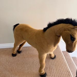 Giant stuffed horse